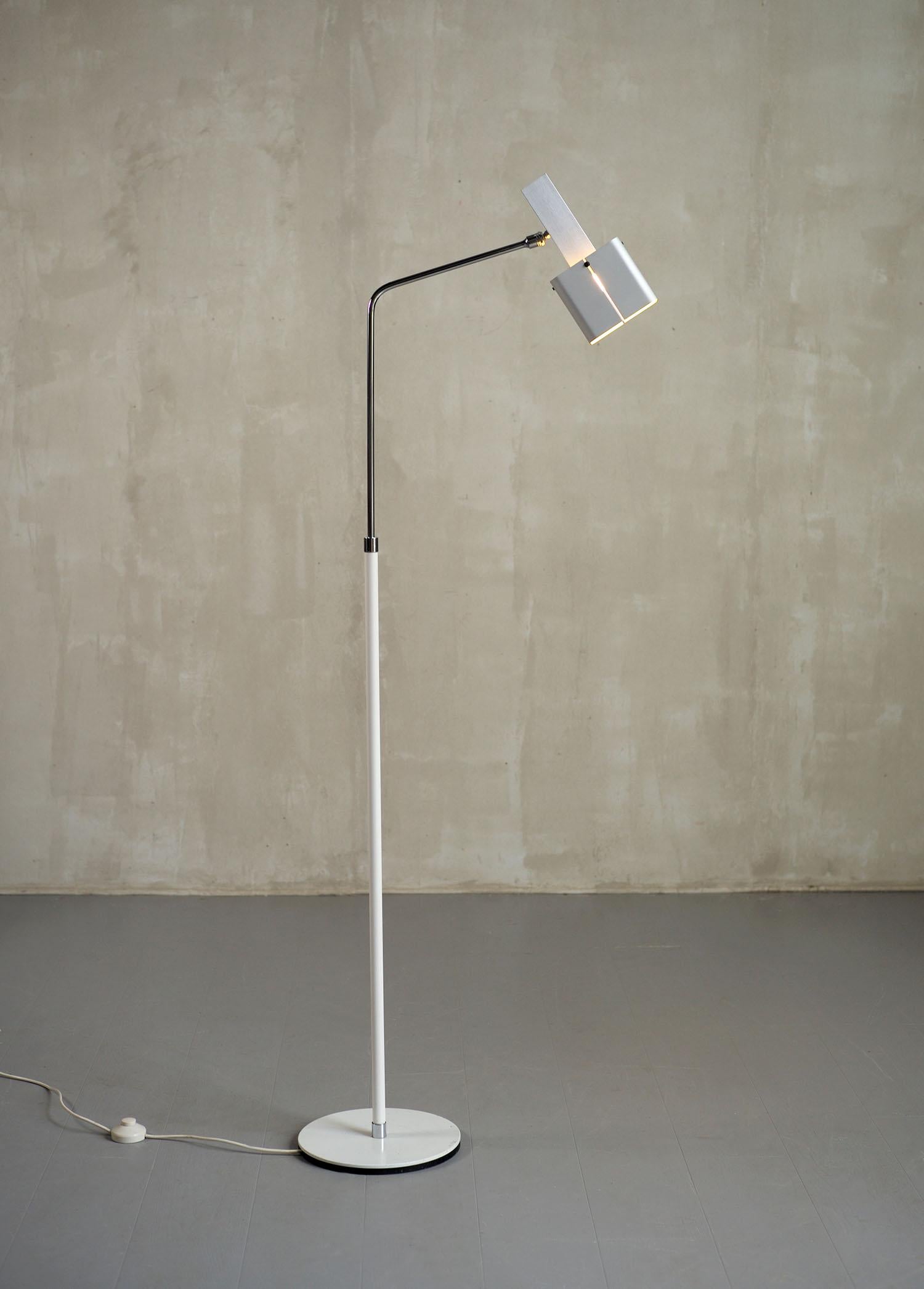 Mid-Century Modern Etienne Fermigier, Floor Lamp F177, France, 1970 For Sale