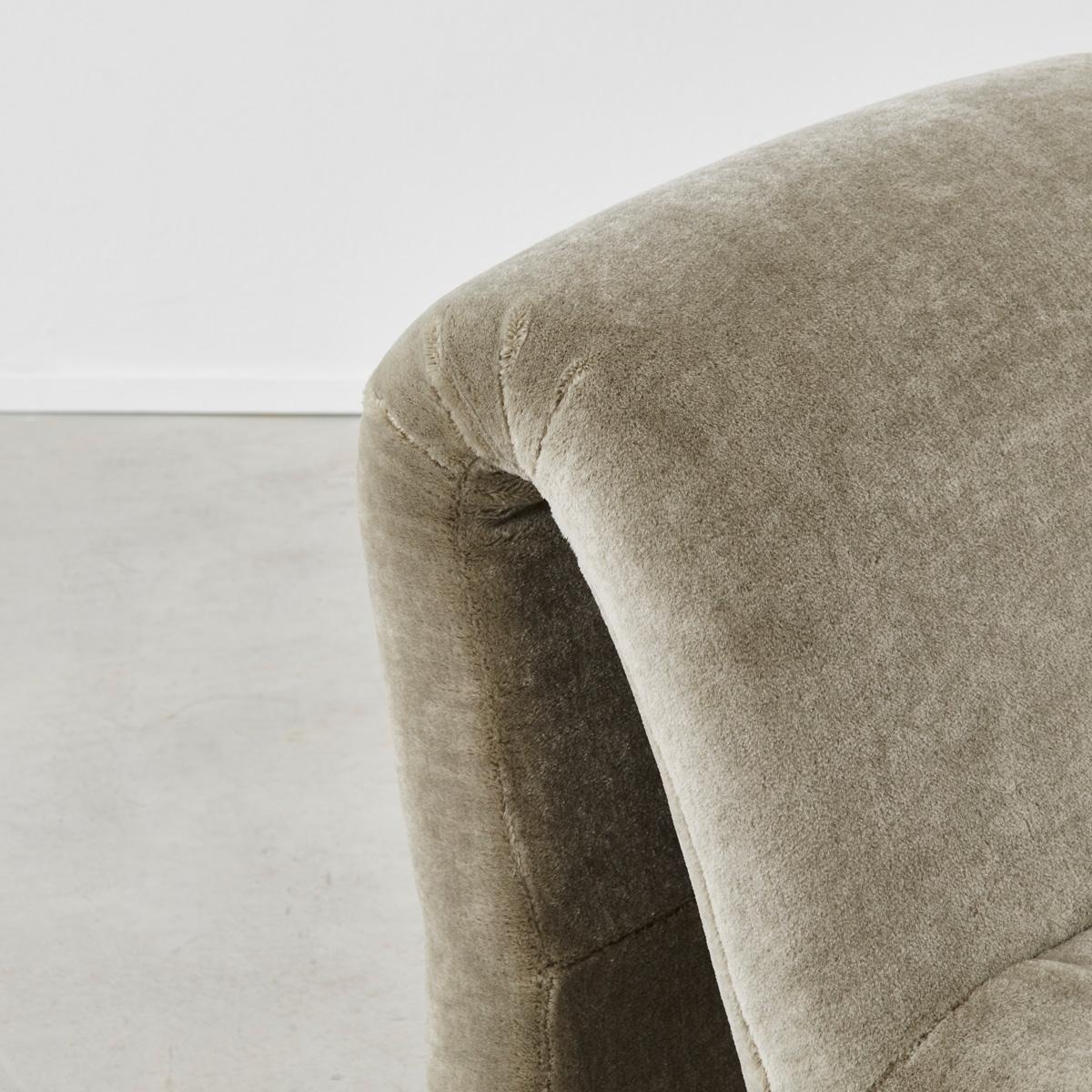 Late 20th Century Étienne Fermigier Actual Wavy Lounge Chair, Actual Edition, 1972