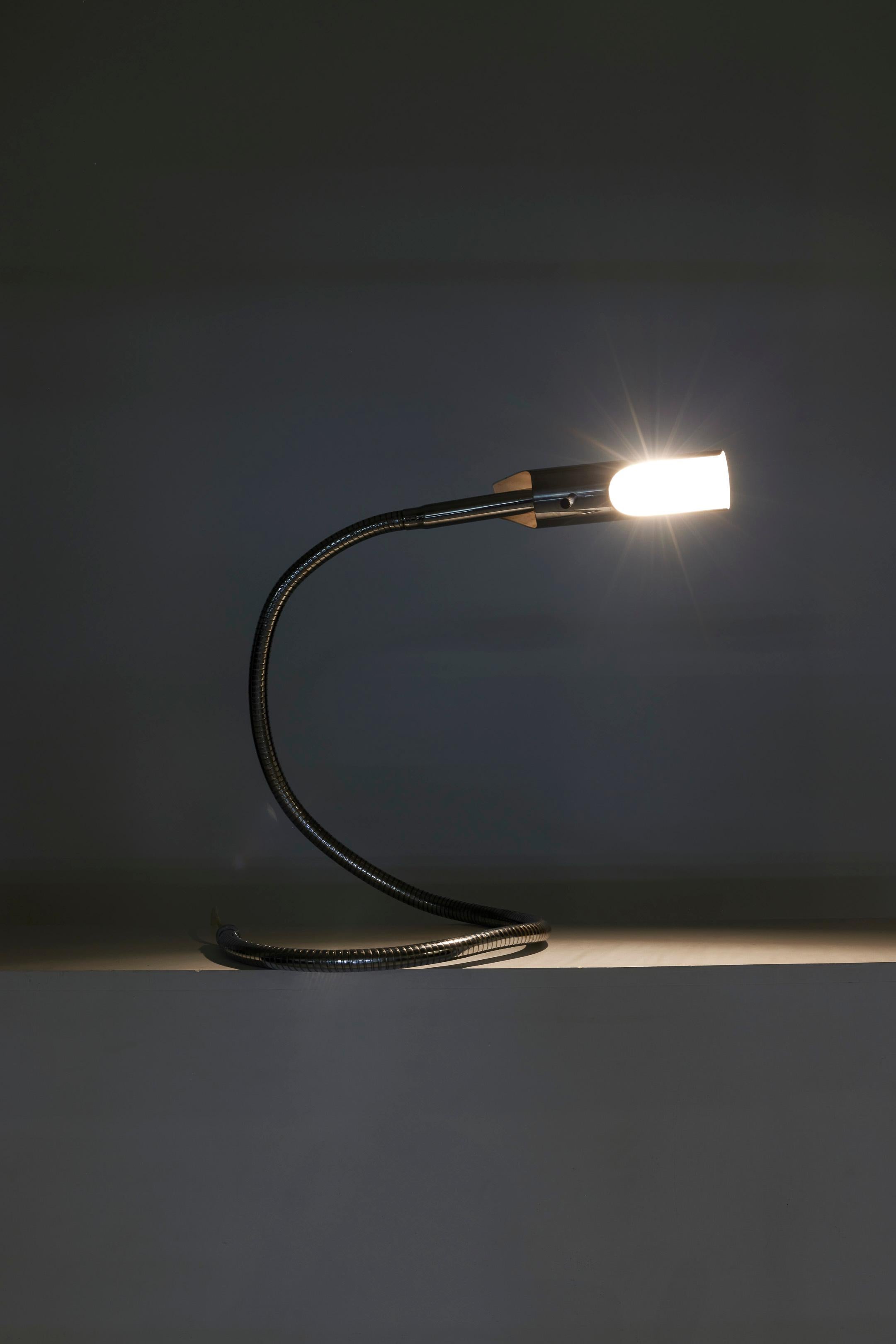 Etienne Fermigier Aluminum Table Lamp 7