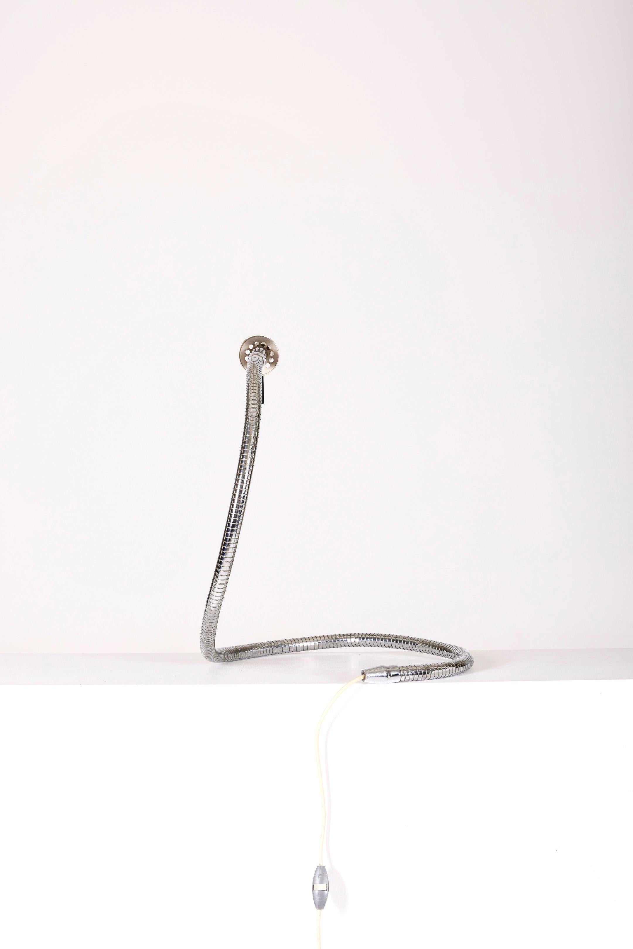 Etienne Fermigier Aluminum Table Lamp 1
