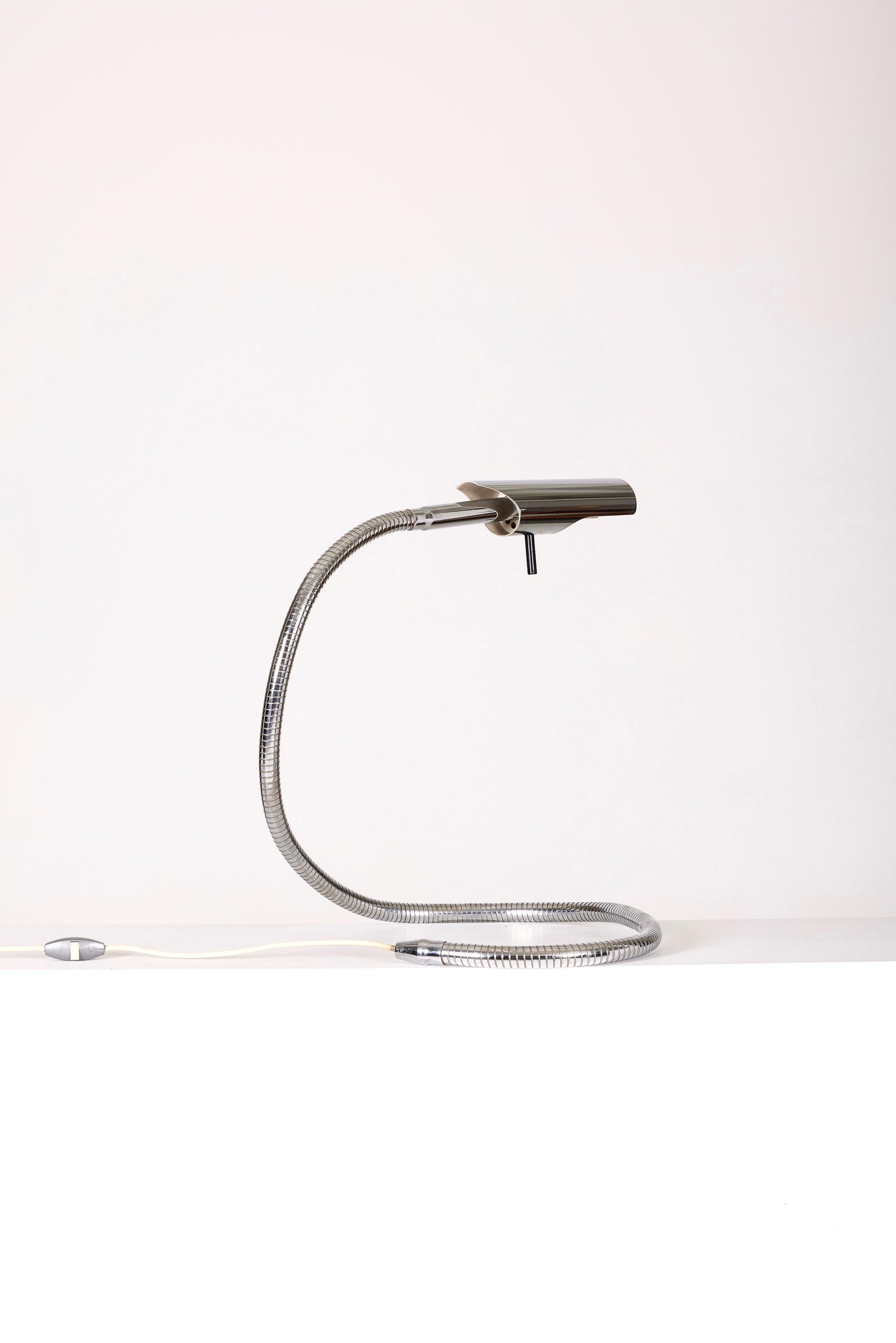 Etienne Fermigier Aluminum Table Lamp 2
