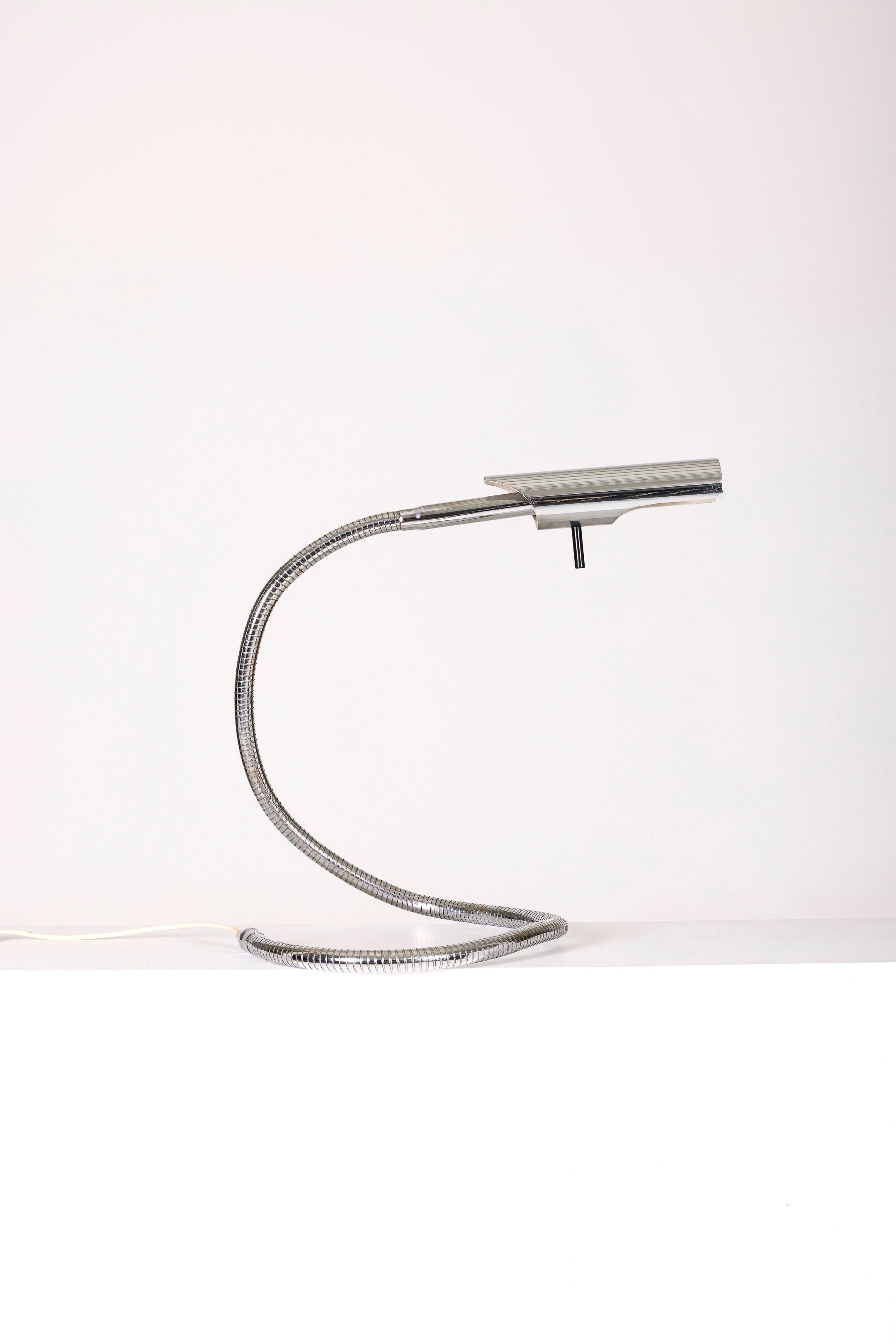 Etienne Fermigier Aluminum Table Lamp 3