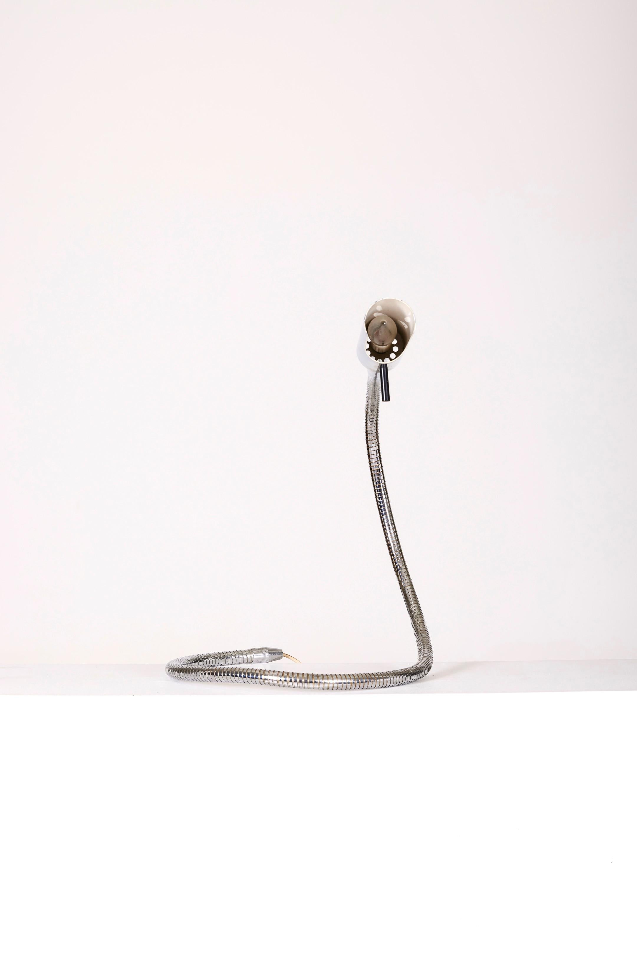 Etienne Fermigier Aluminum Table Lamp 4