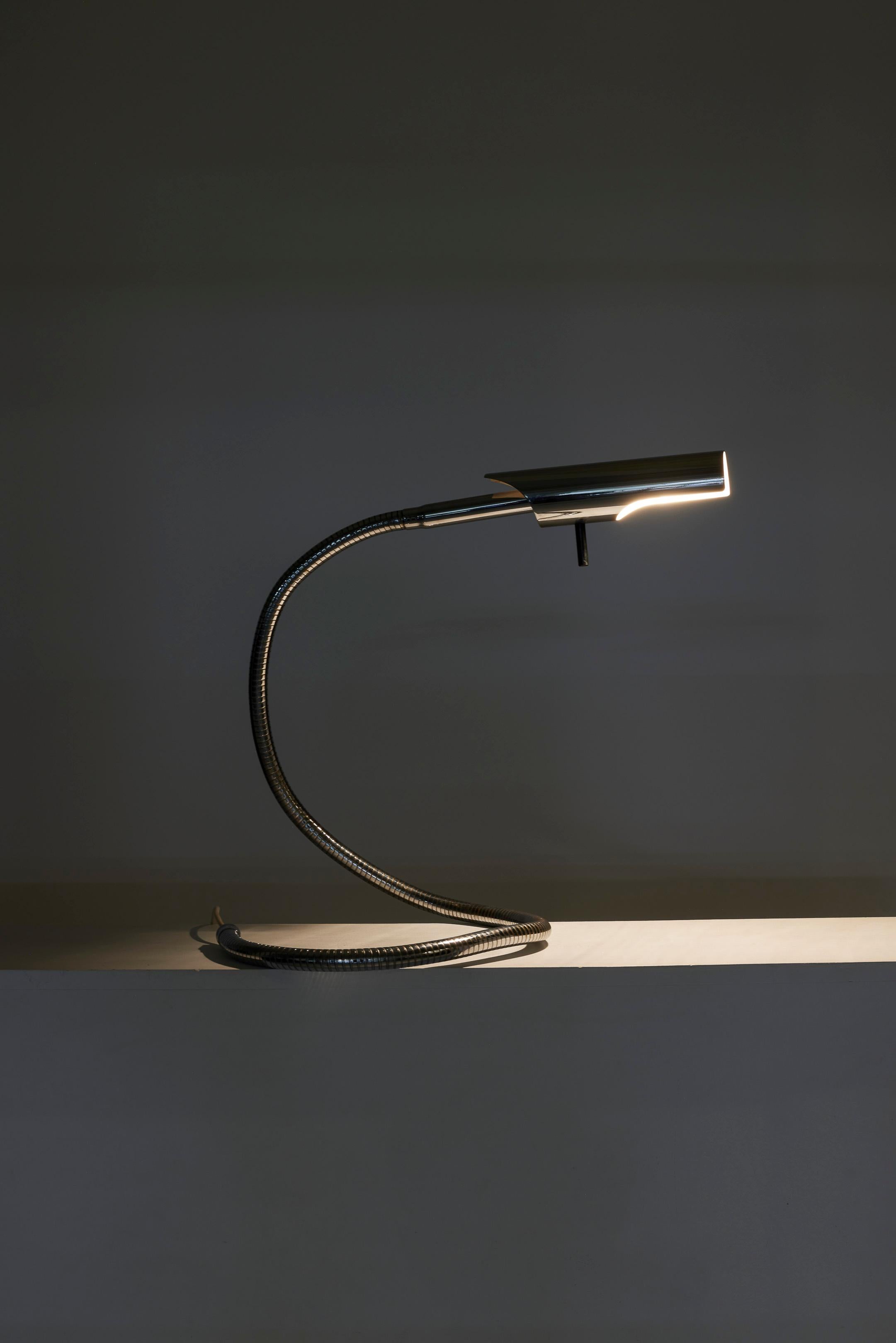 Etienne Fermigier Aluminum Table Lamp 5