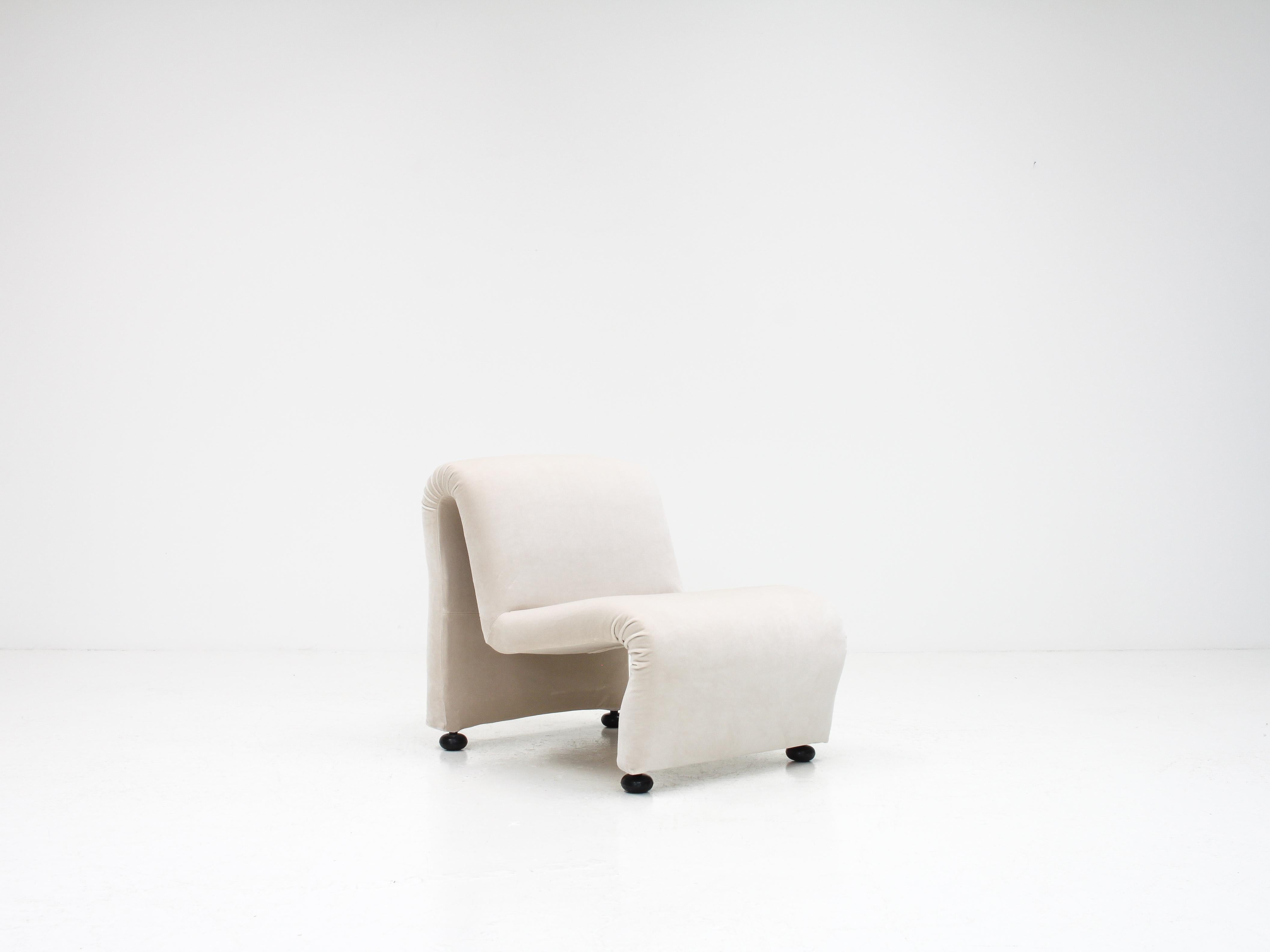 Mid-Century Modern Étienne Fermigier 'Attr' Actual Chair, Actual Edition, France, 1972 For Sale