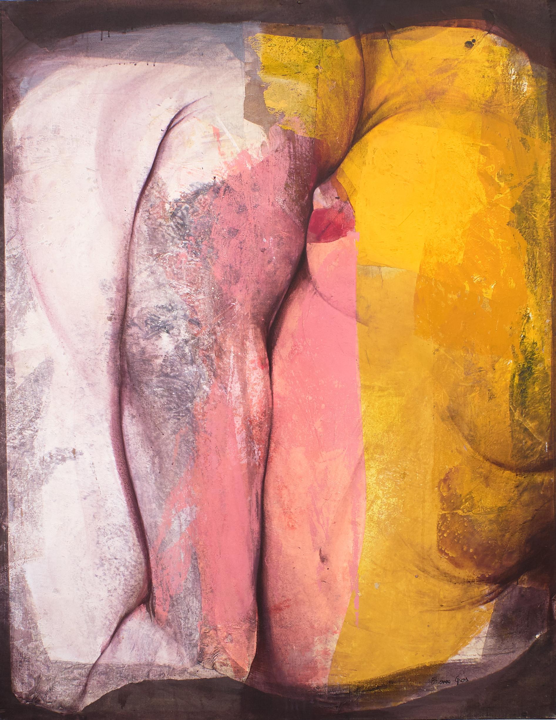 Etienne Gros Nude Painting - Contact II
