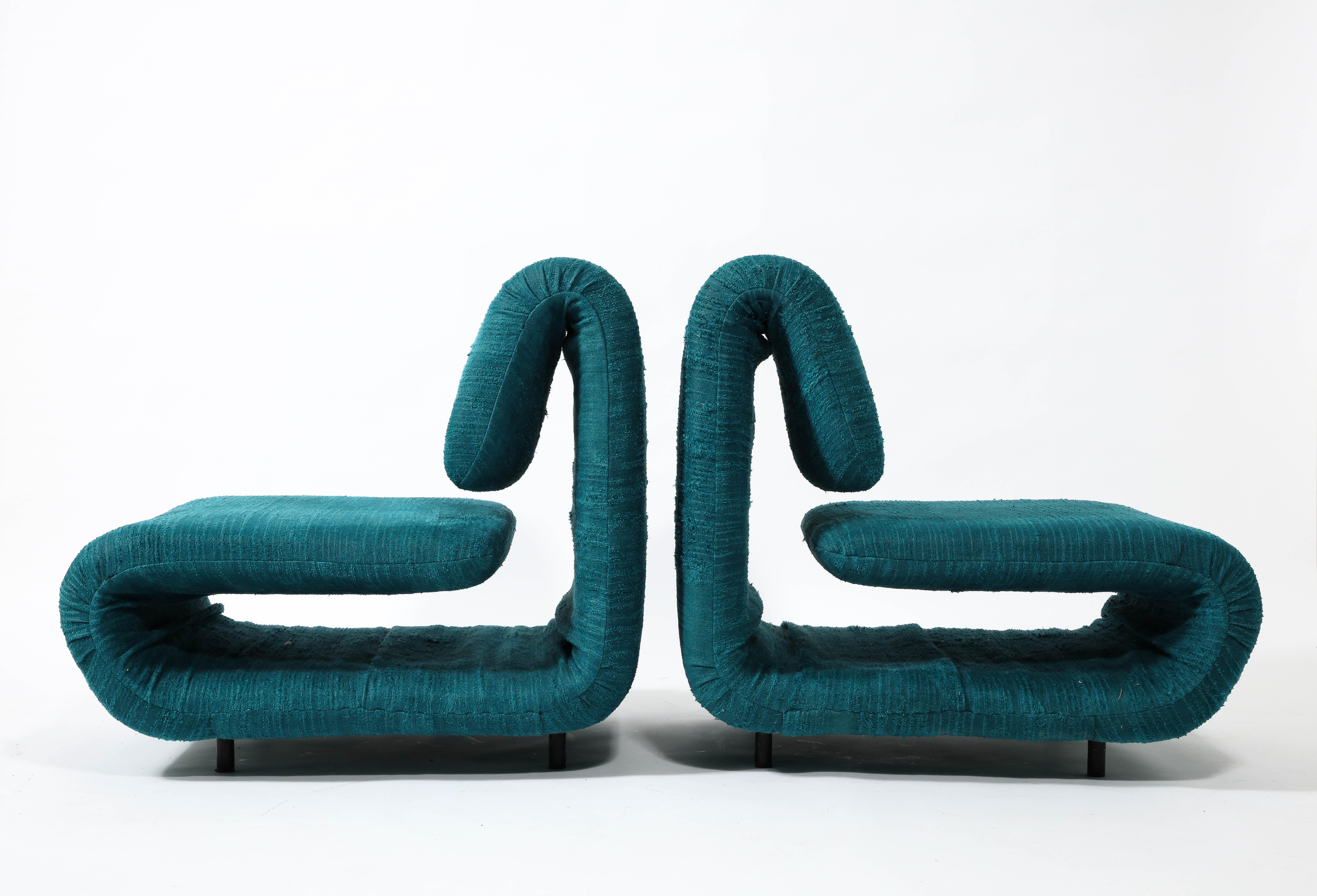 1500 lounge chairs by Etienne-Henri Martin, a second set is available offered COM.