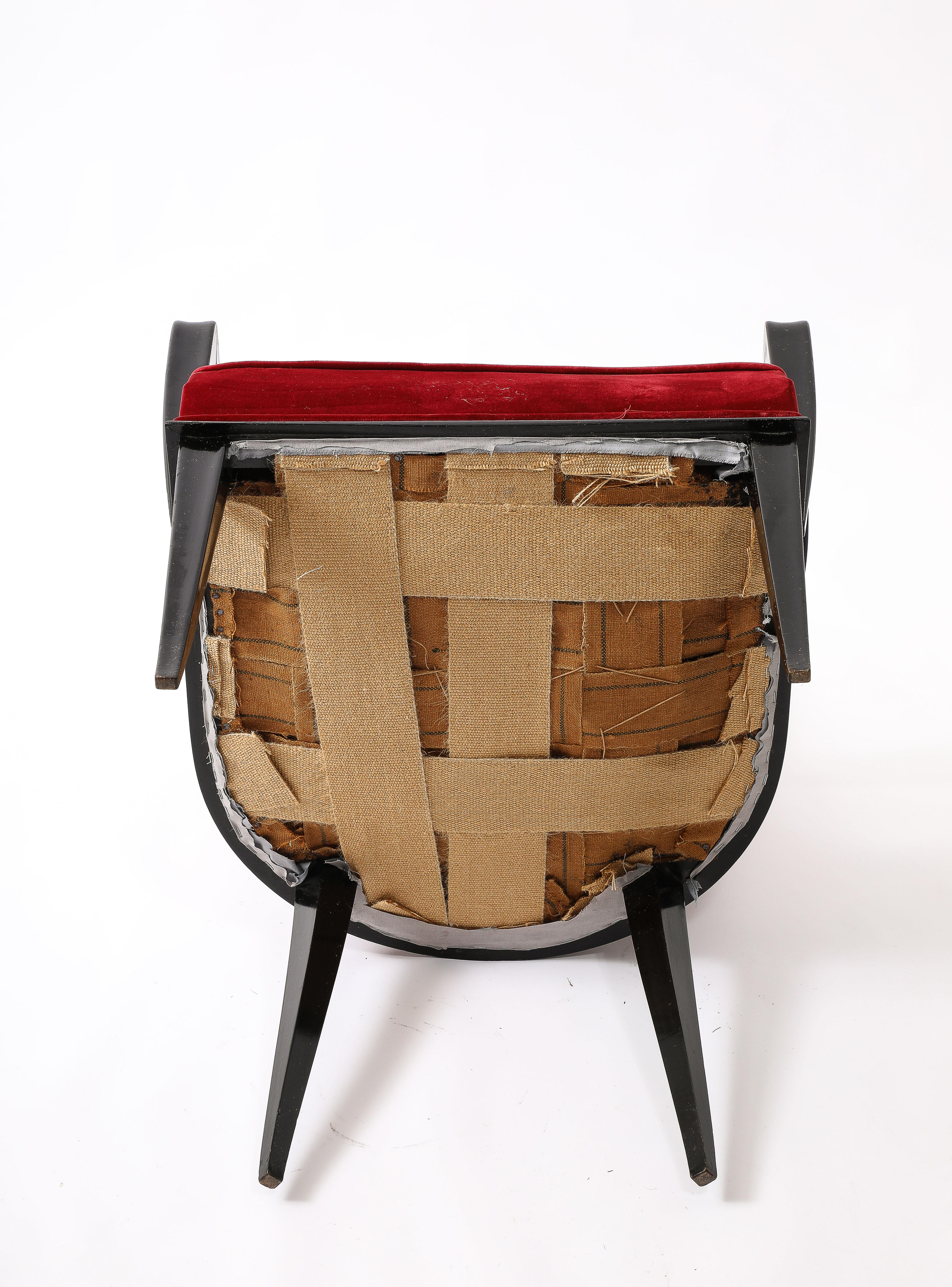 Etienne Henri Martin Chairs, France 1930's For Sale 9