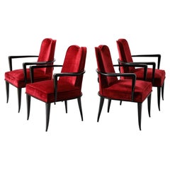 Etienne Henri Martin Chairs, France 1930's