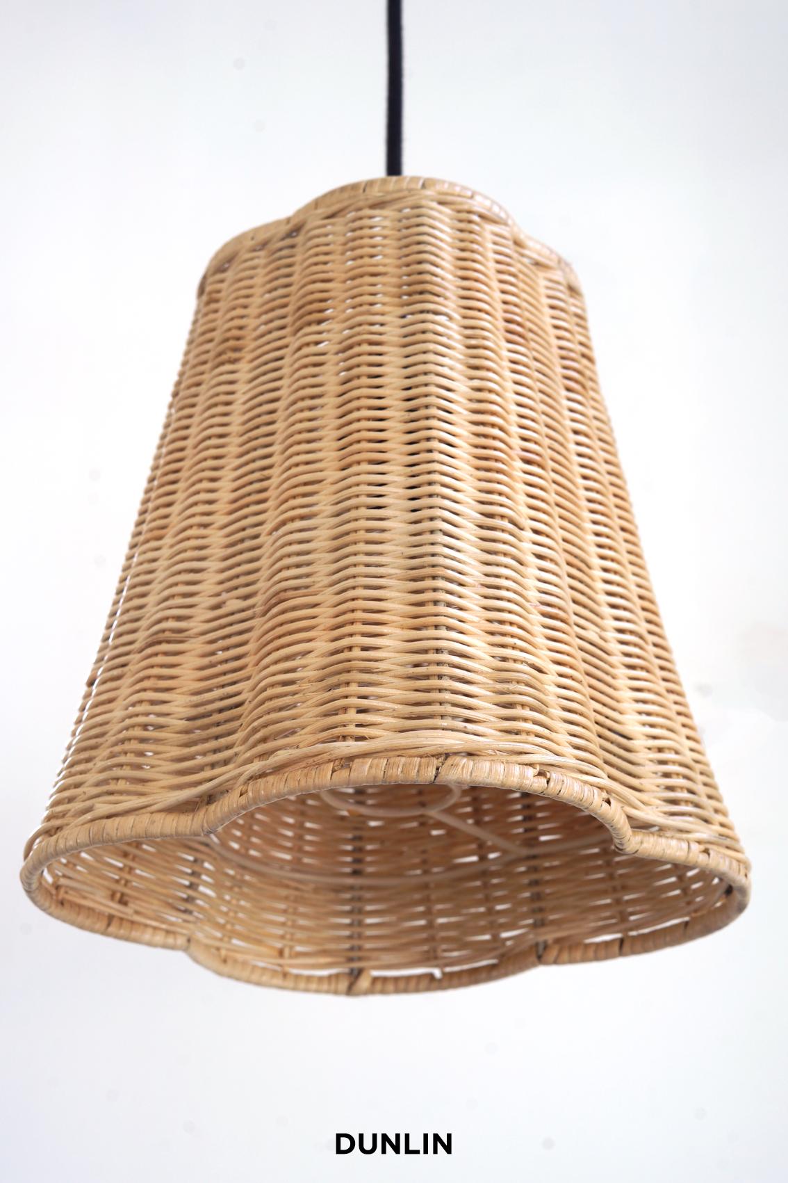 Etna Piccolo Rattan Pendant Light, by DUNLIN In New Condition For Sale In Sydney, AU