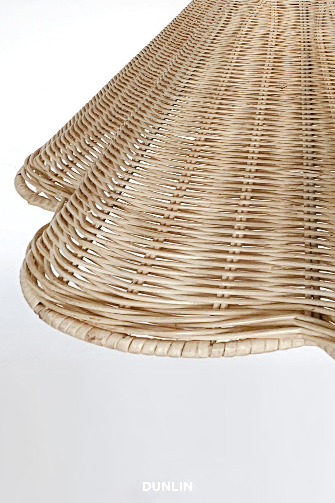 Lampada a sospensione Etna Rattan XL, di DUNLIN in vendita 3
