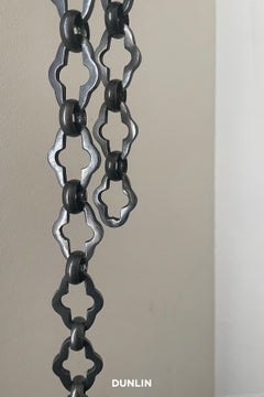 Etna Rattan XL Pendant with Chain, by DUNLIN