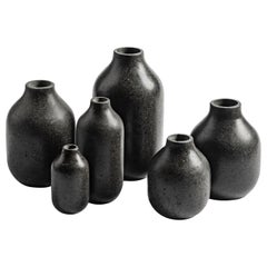 Etna Vases #2 Set of 6 by Martinelli Venezia Studio