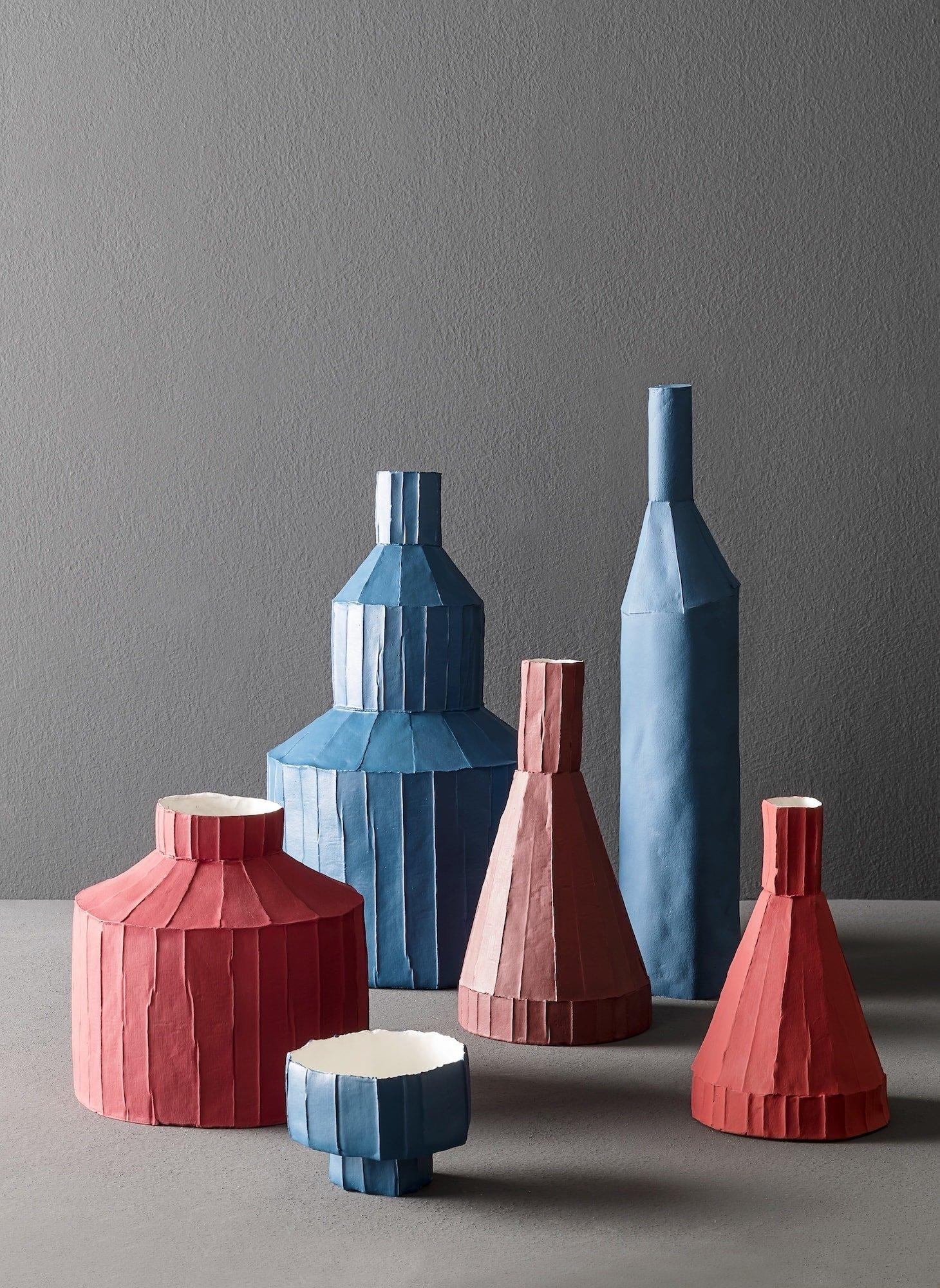 Italiano Vaso Vulcano dell'Etna di Paola Paronetto in vendita