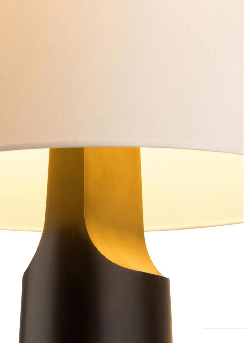 Modern Eto Floor Lamp with Paper Shade by LK Edition For Sale