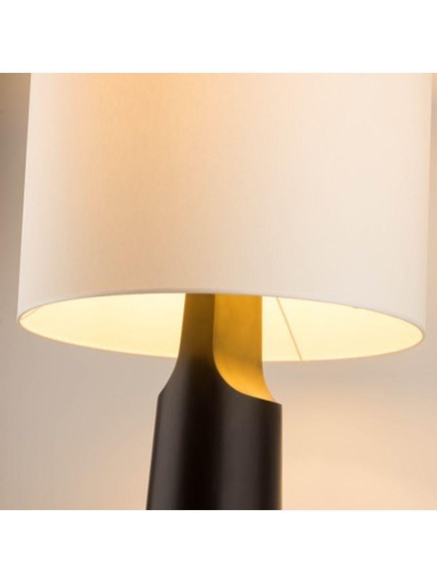 Modern Eto Floor Lamp with Paper Shade by LK Edition
