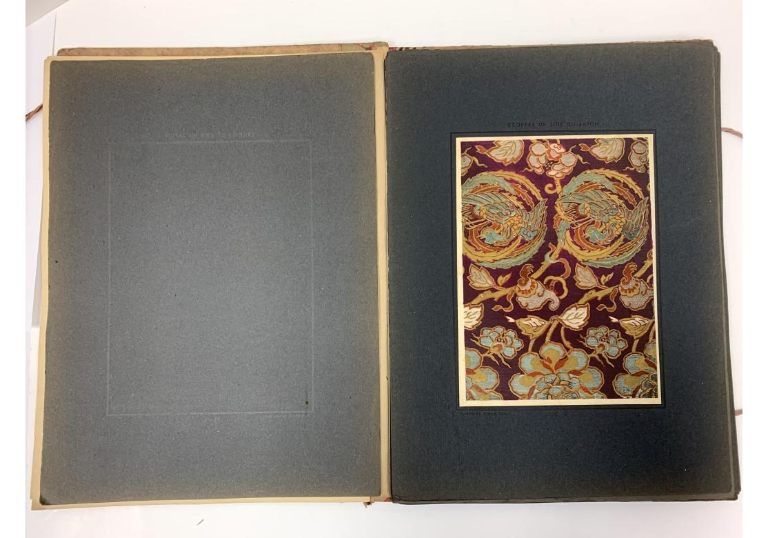 Etoffes De Soie Du Japon Published Henri Ernst Plus Other Loose Plates For Sale 3