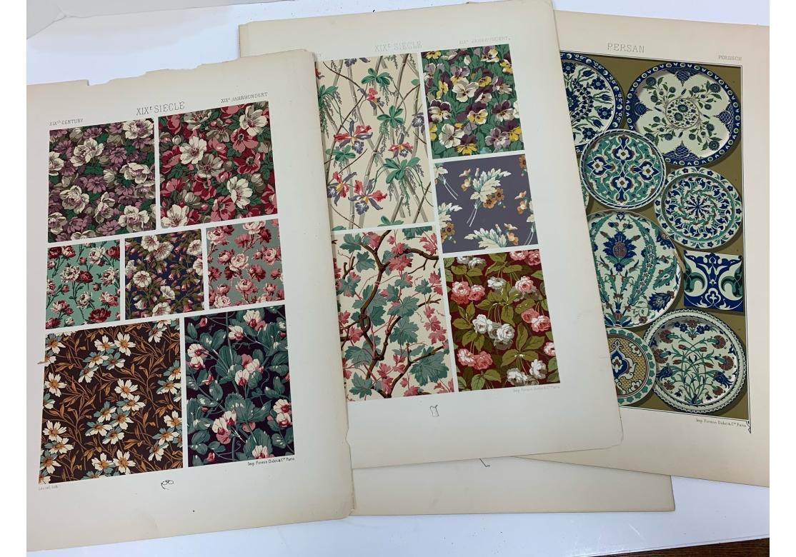 Etoffes De Soie Du Japon Published Henri Ernst Plus Other Loose Plates For Sale 4