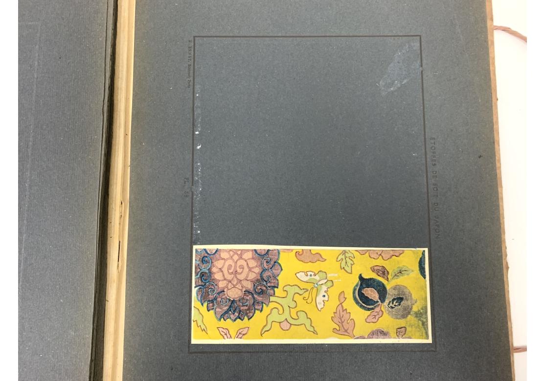 20th Century Etoffes De Soie Du Japon Published Henri Ernst Plus Other Loose Plates For Sale