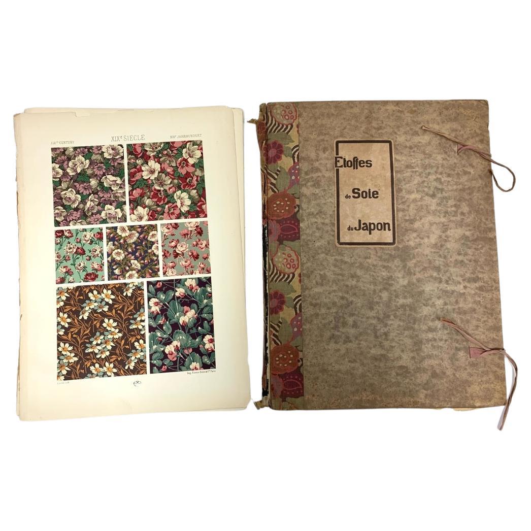 Etoffes De Soie Du Japon Published Henri Ernst Plus Other Loose Plates For Sale