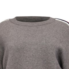 Jersey corto oversize «Étoile Isabel Marant Kao» de algodón gris