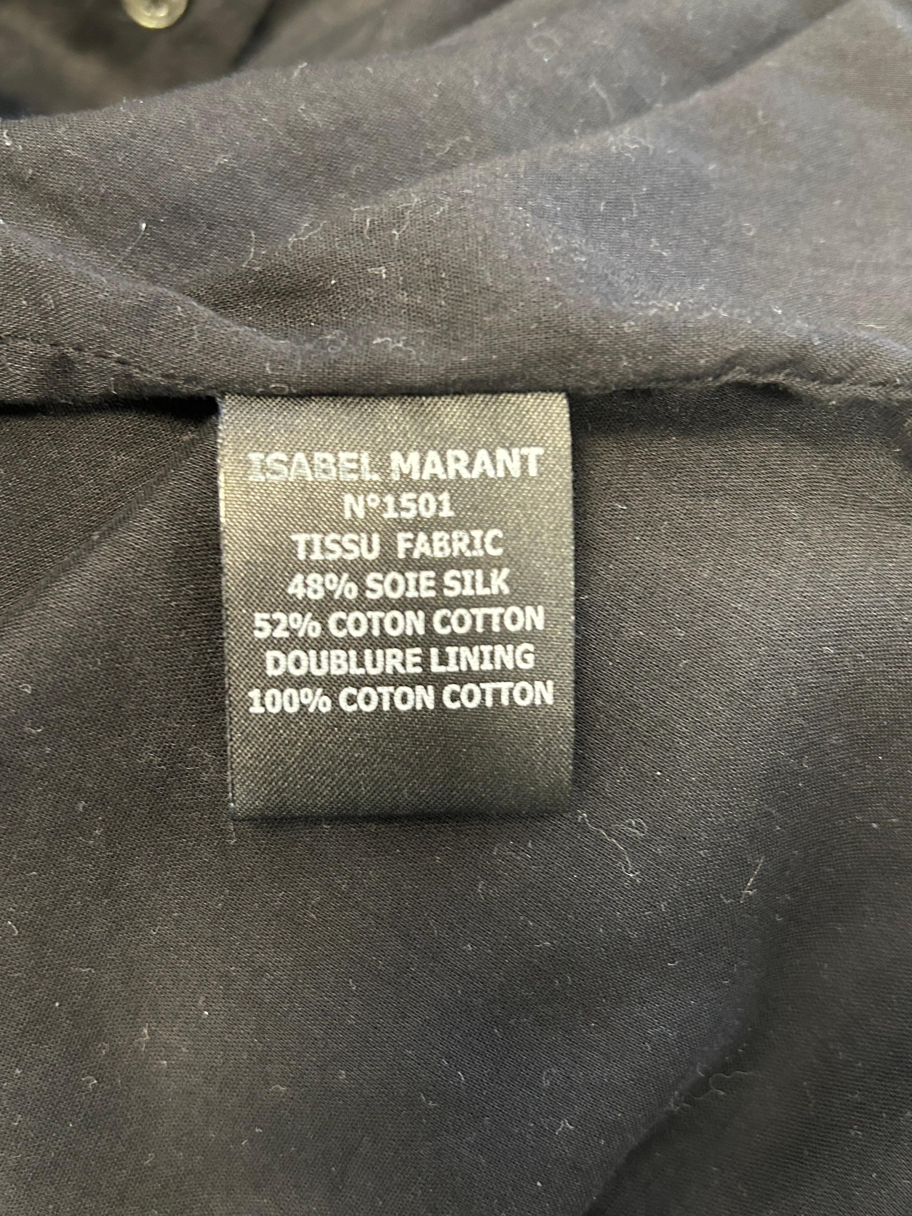 Etoile Isabel Marant Shirt Dress EU 36 In Good Condition In Amman, JO