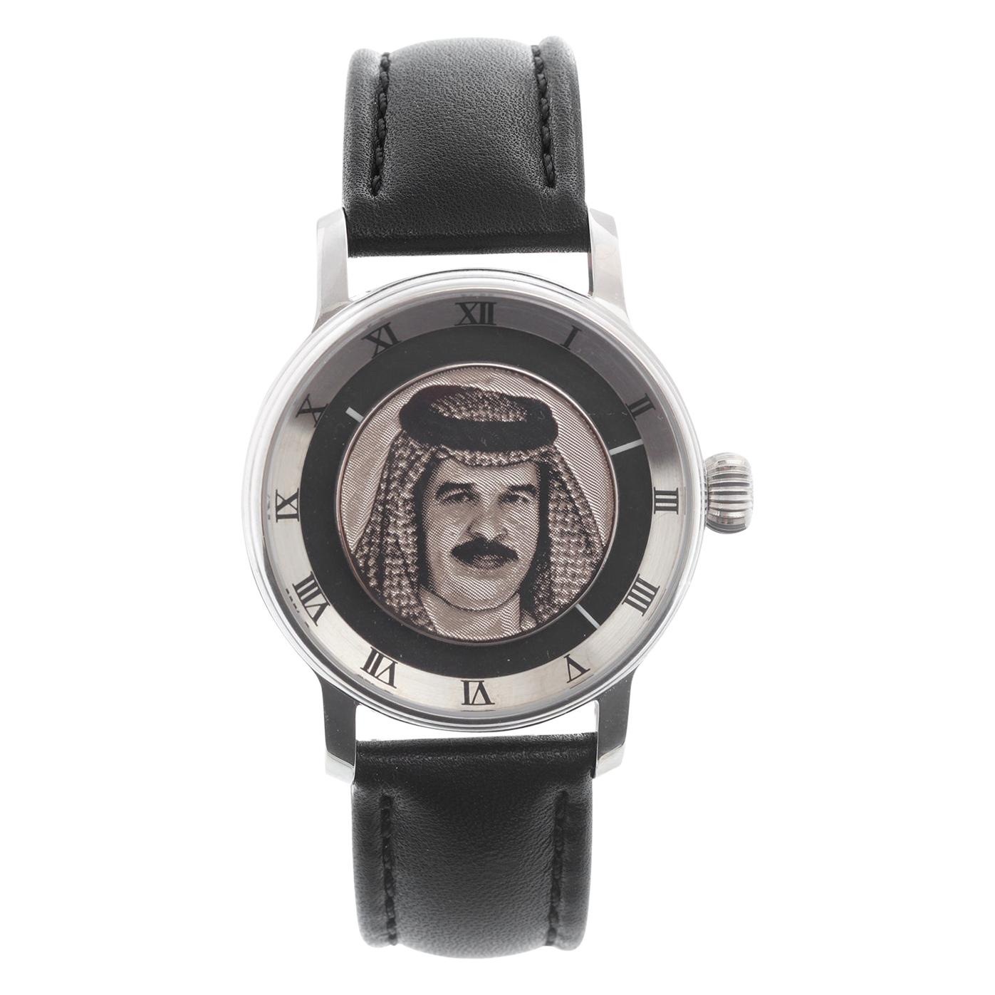 Etoile Stainless Steel King of Bahrain Men's Watch For Sale