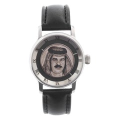 Etoile Montre pour homme King of Bahrain en acier inoxydable