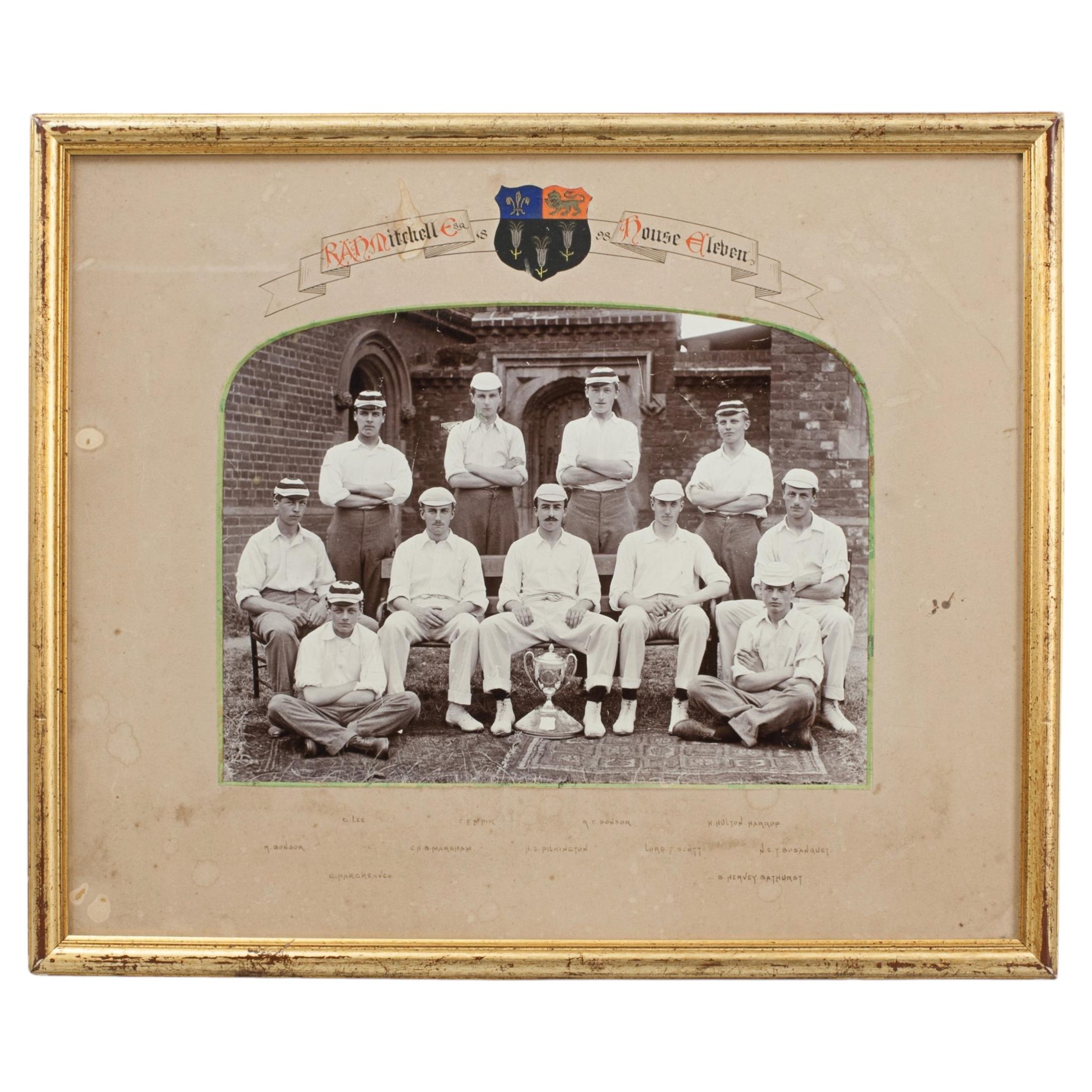 Eton Team Photograph Mitchell's House Eleven 1898