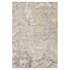 Hand-Knotted Multicoloured Rug in Namibia-inspired Etosha Design