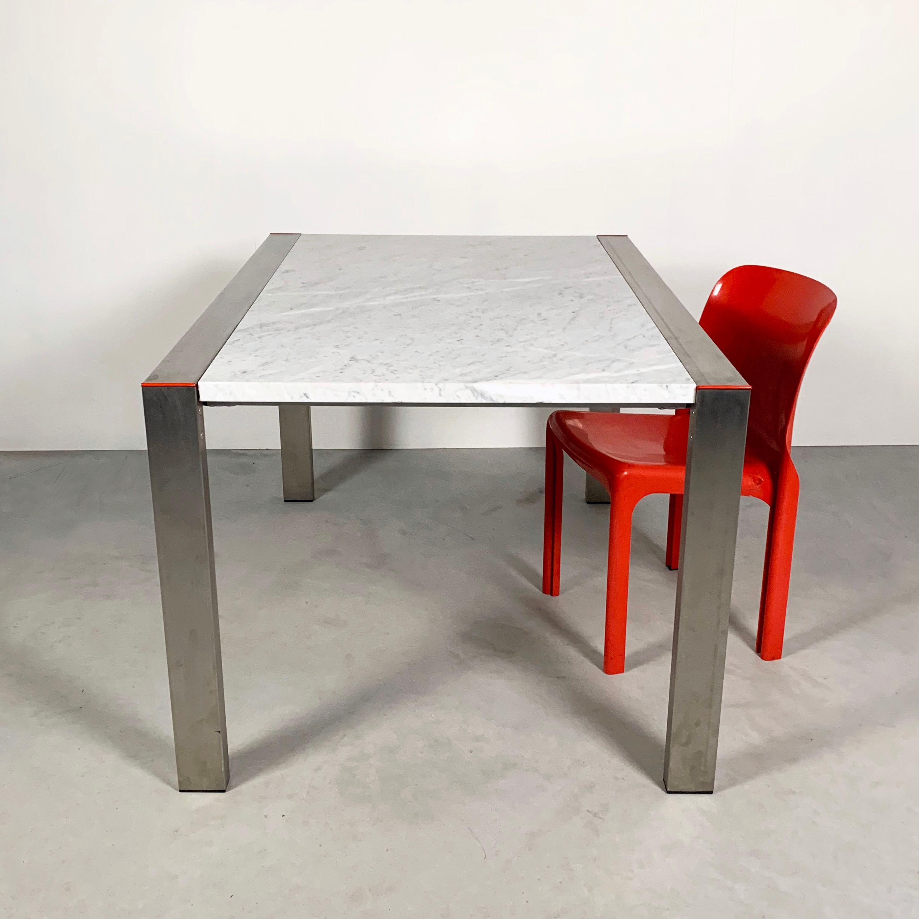 Post-Modern Etra Marble Dining Table by Gae Aulenti for Snaidero, 1990s