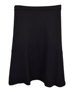 Etro A-Line Knee-Length Skirt in Black Rayon
