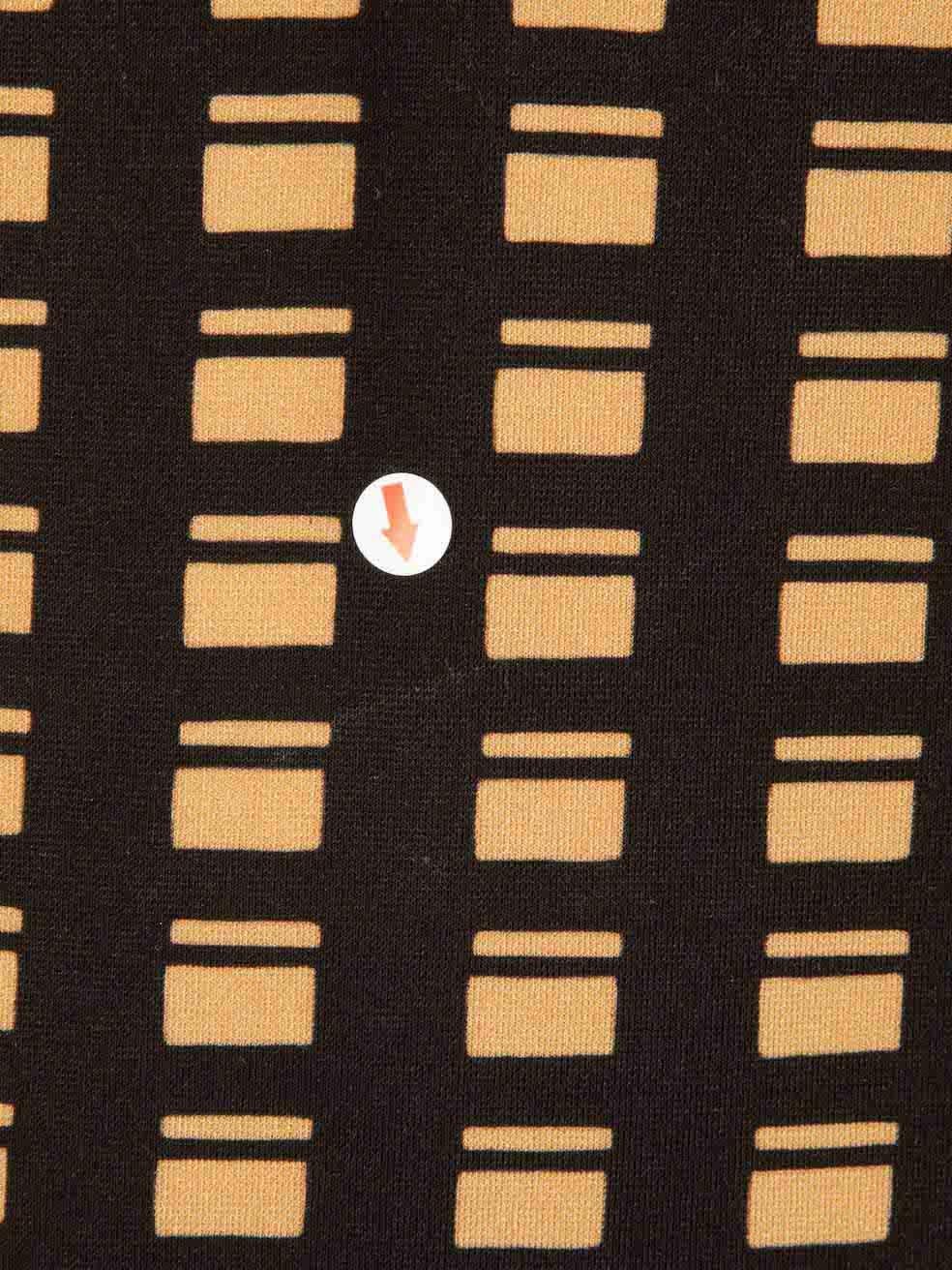 Etro Abstraktes langärmeliges Minikleid mit abstraktem Muster Größe S Damen im Angebot