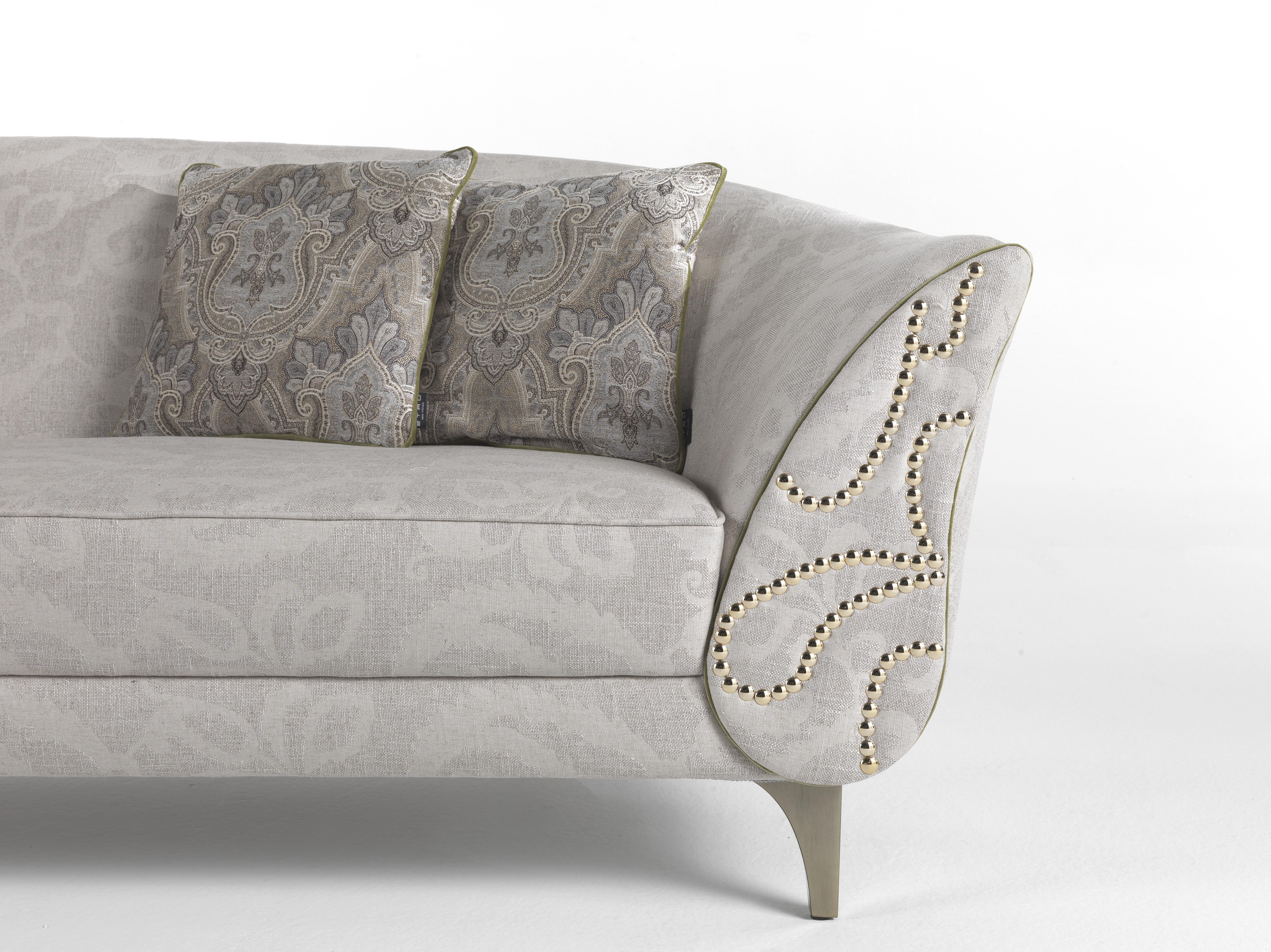 Agra 3-Sitzer-Sofa aus Stoff von Etro Home Interiors, 21. Jahrhundert (Moderne)
