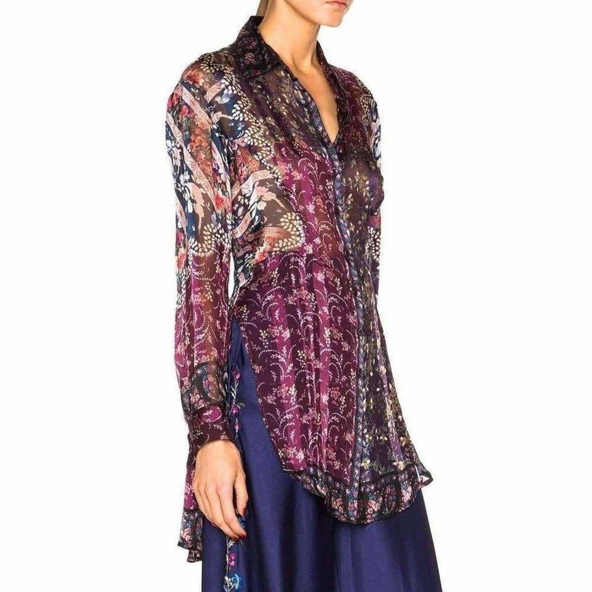Etro Alina - Camicia in seta IT 38 In condizioni Nuovo in vendita a Brossard, QC