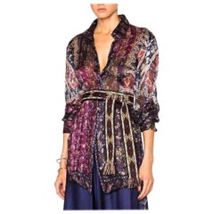 Etro Camisa de seda Alina IT 38