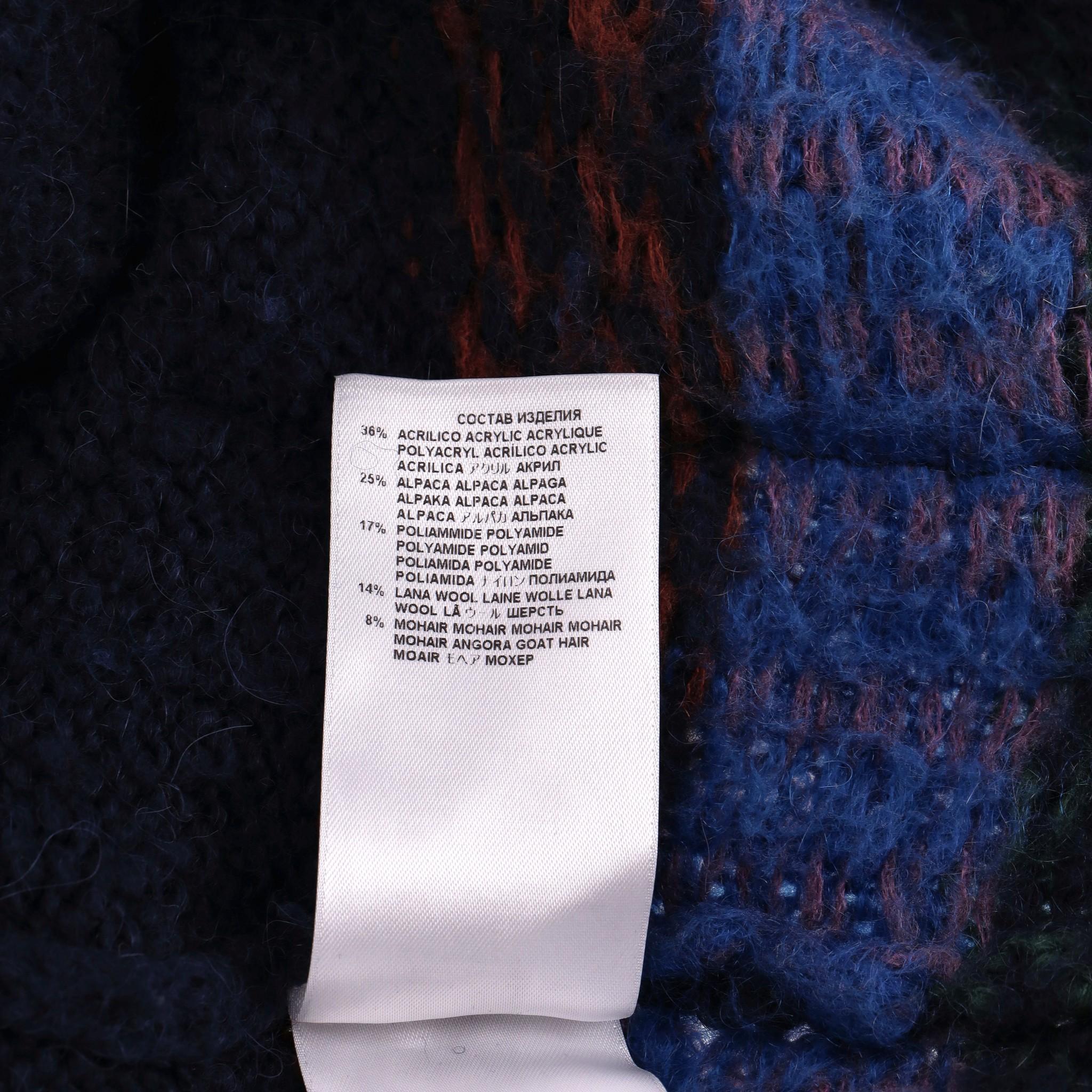 Etro Alpaca, Mohair & Wool Blend Cardigan 3