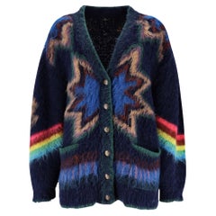 Etro Alpaca, Mohair & Wool Blend Cardigan