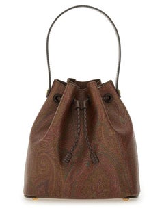 Etro Arnica Bucket Bag — Brown