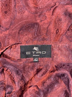 Camicetta Etro color melanzana