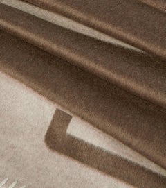 Etro Bani Silk Throw, Marrone castagna, Nuovo in scatola, Italia