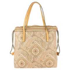 Etro Beige Paisley Tragetasche 108et12