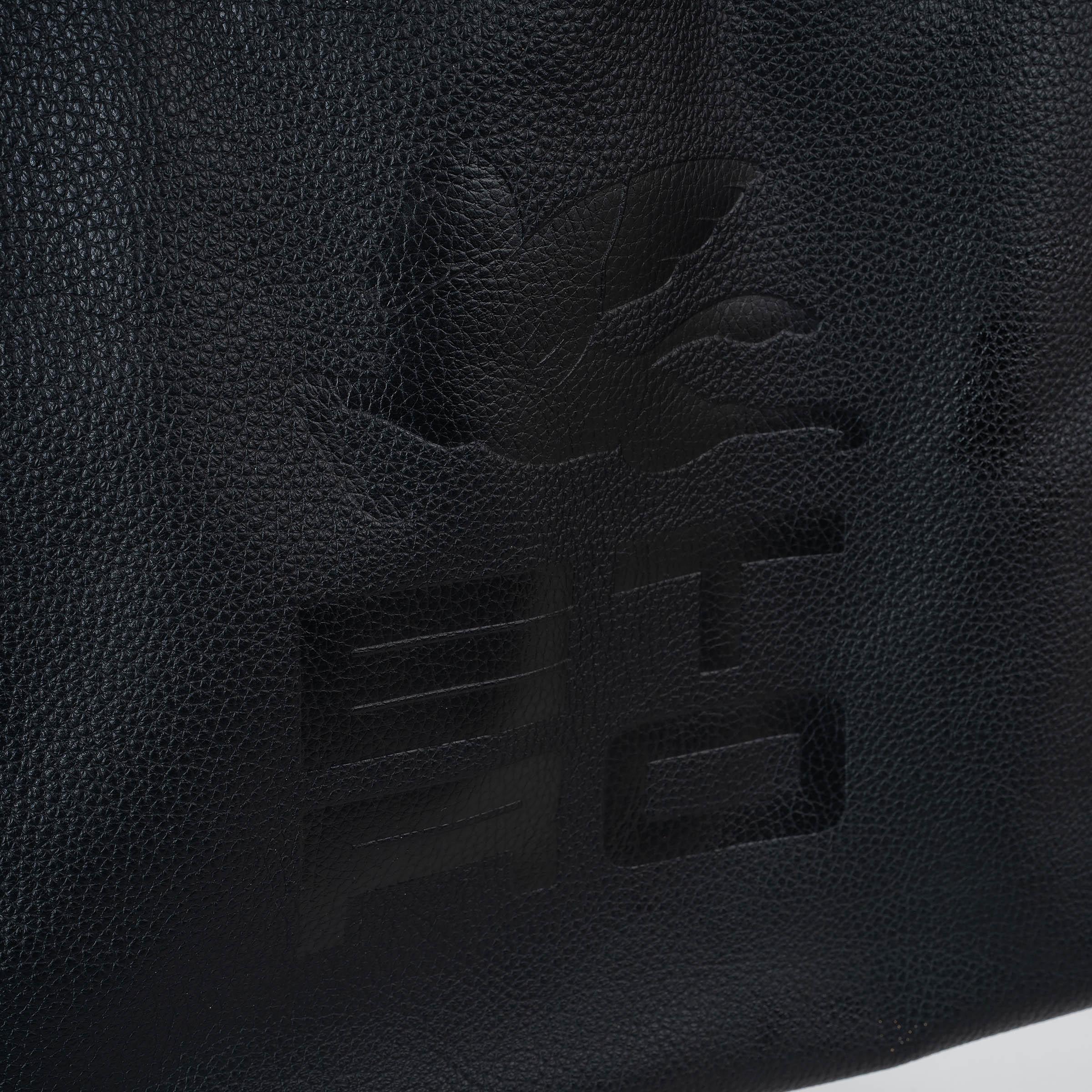 De las mujeres Bolso Tote LOGO de ETRO en piel granulada negra