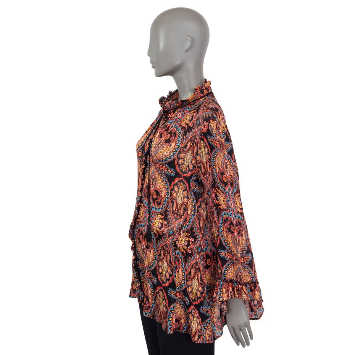 etro silk blouse