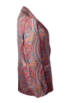 Etro, Blazer with paisley print