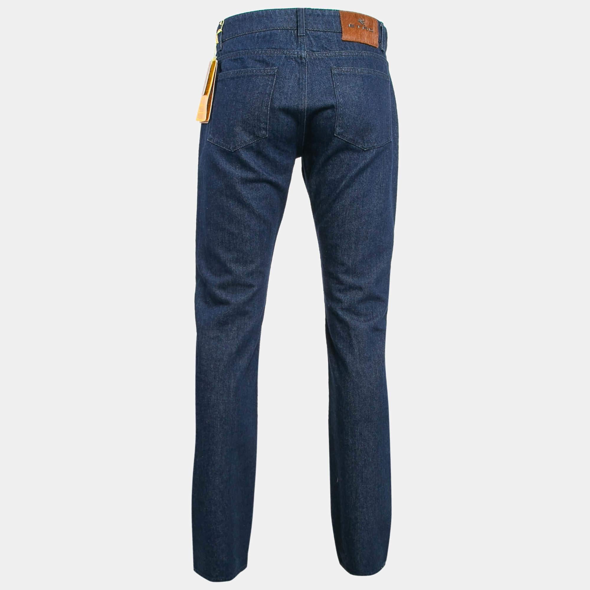 Un buon paio di jeans rende sempre l'armadio completo. Questo paio di jeans è realizzato con una tale abilità e stile che diventerà il vostro preferito in pochissimo tempo. Ti garantirà una vestibilità comoda ed elegante.