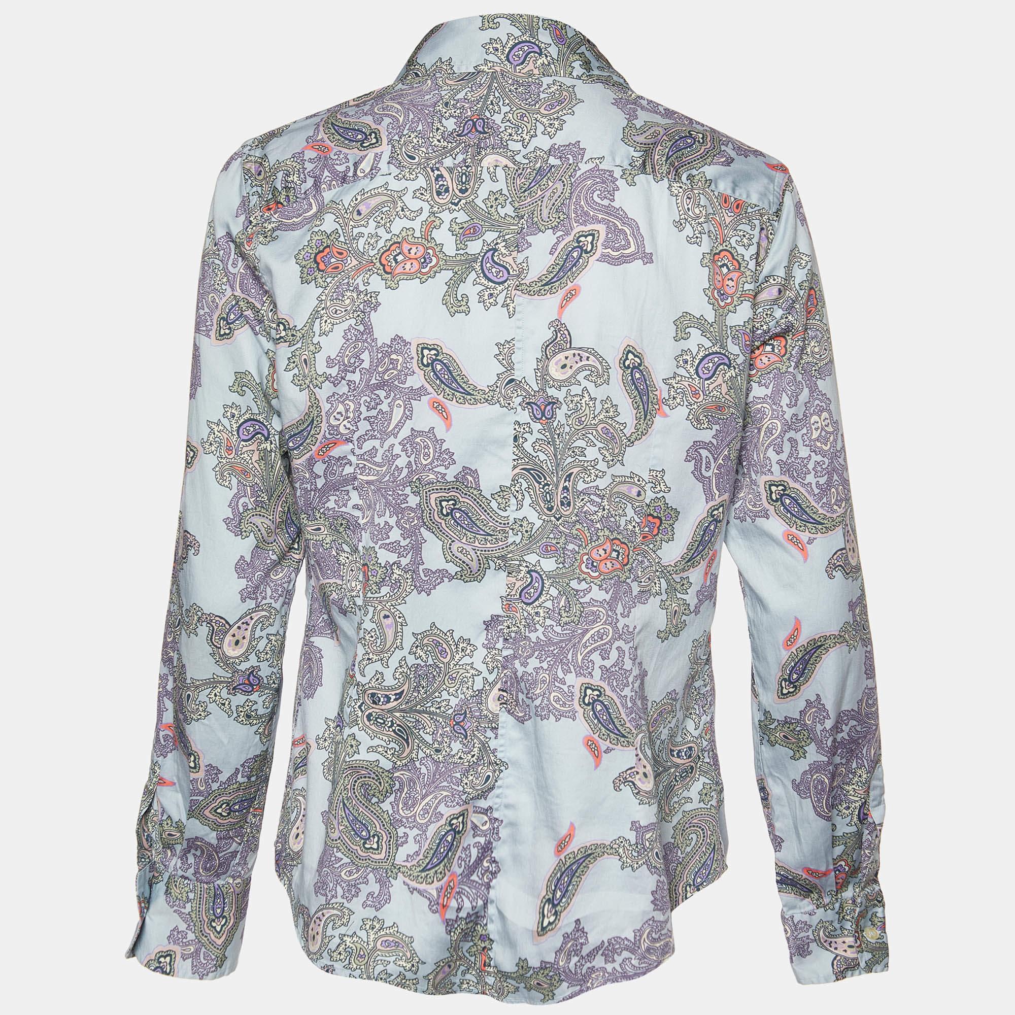 Shirts are an indispensable part of a wardrobe so this brand brings you a creation that is both versatile and stylish. It has been tailored from quality material in a versatile shade. The shirt is detailed with signature elements and a comfortable
