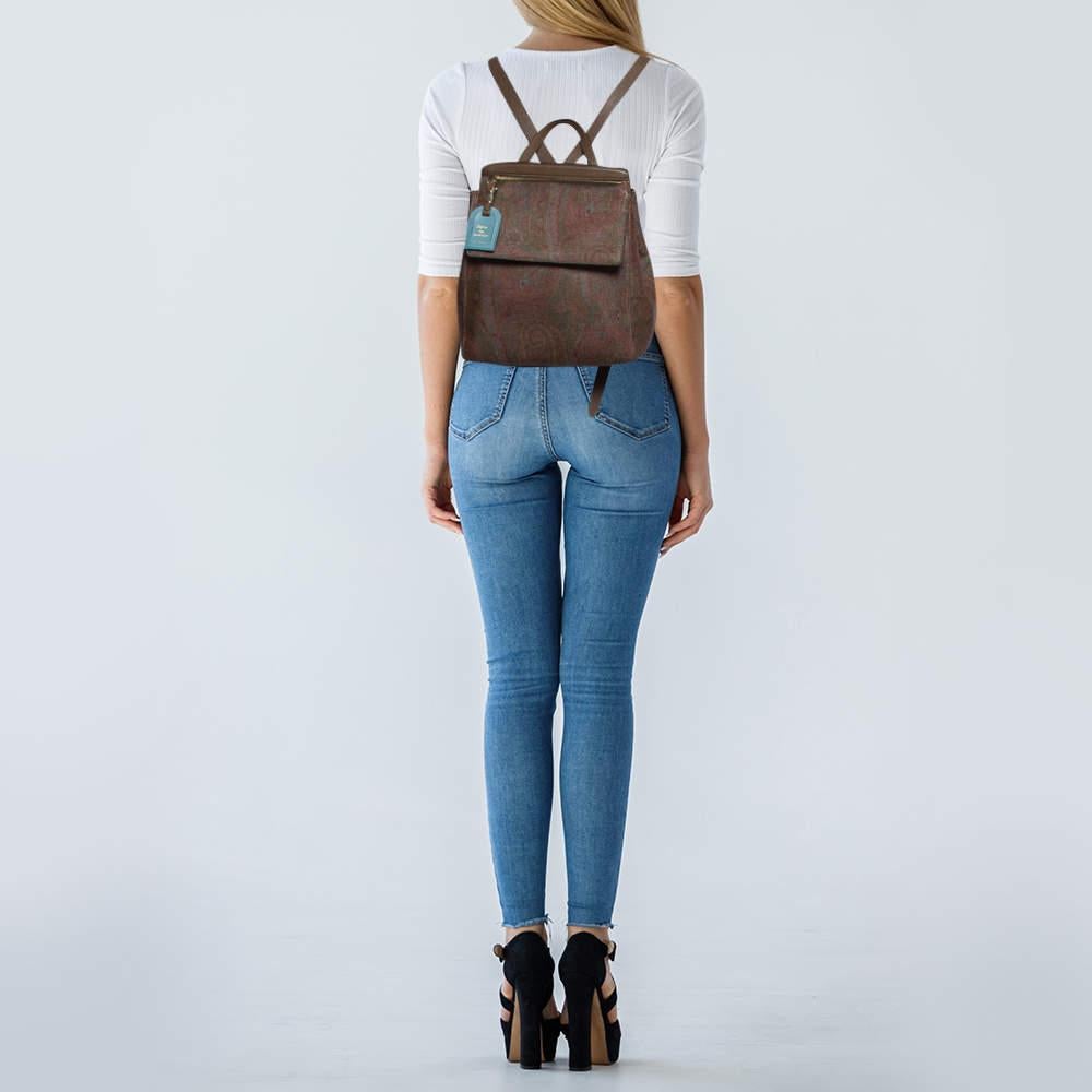 This practical and fashionable backpack will come in handy for daily use or as a style statement. It is smartly designed with a spacious interior for your belongings. Two shoulder straps make it ready to be yours.