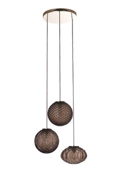 21st Century Chagall 3-Light Chandelier in Glass by Etro Home Interiors