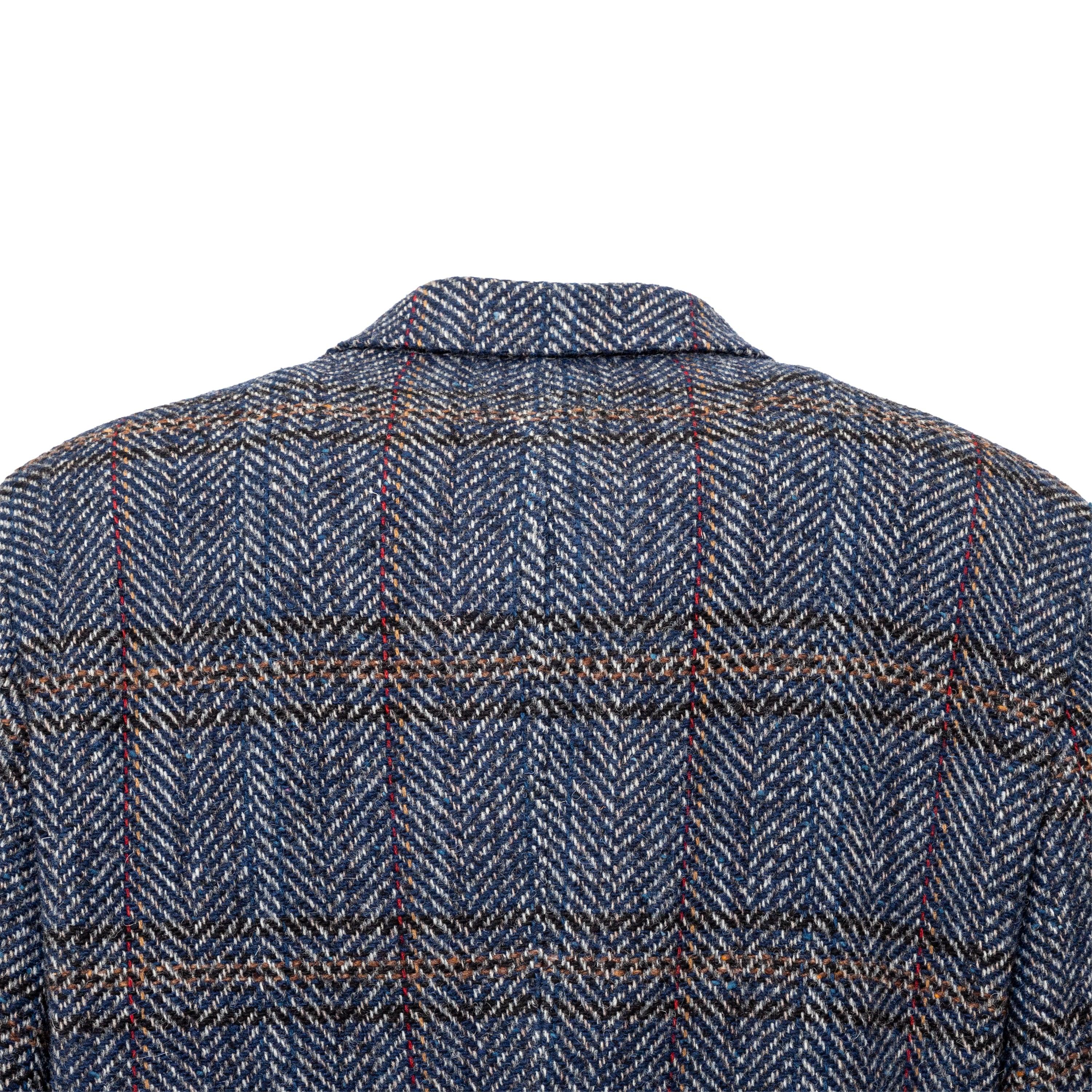 Men's Etro Checkered Wool Coat - '20s For Sale